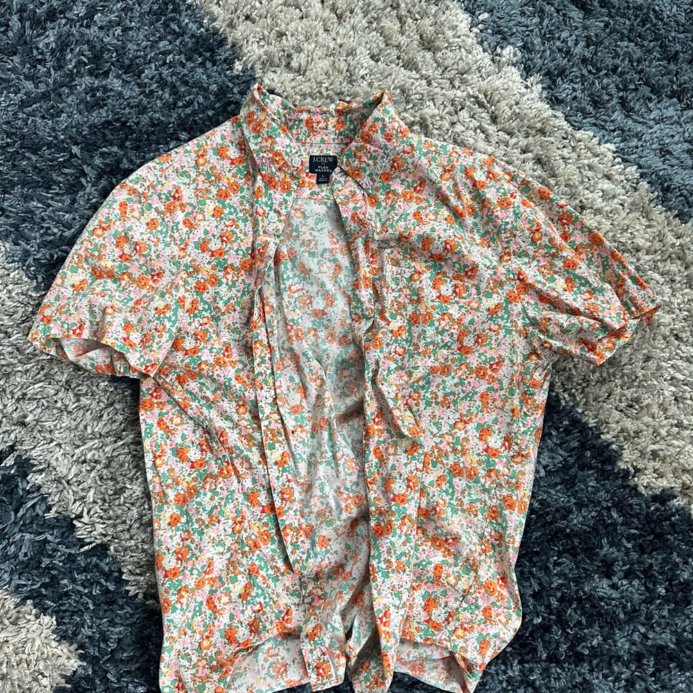 Floral Short Sleeve Shirt